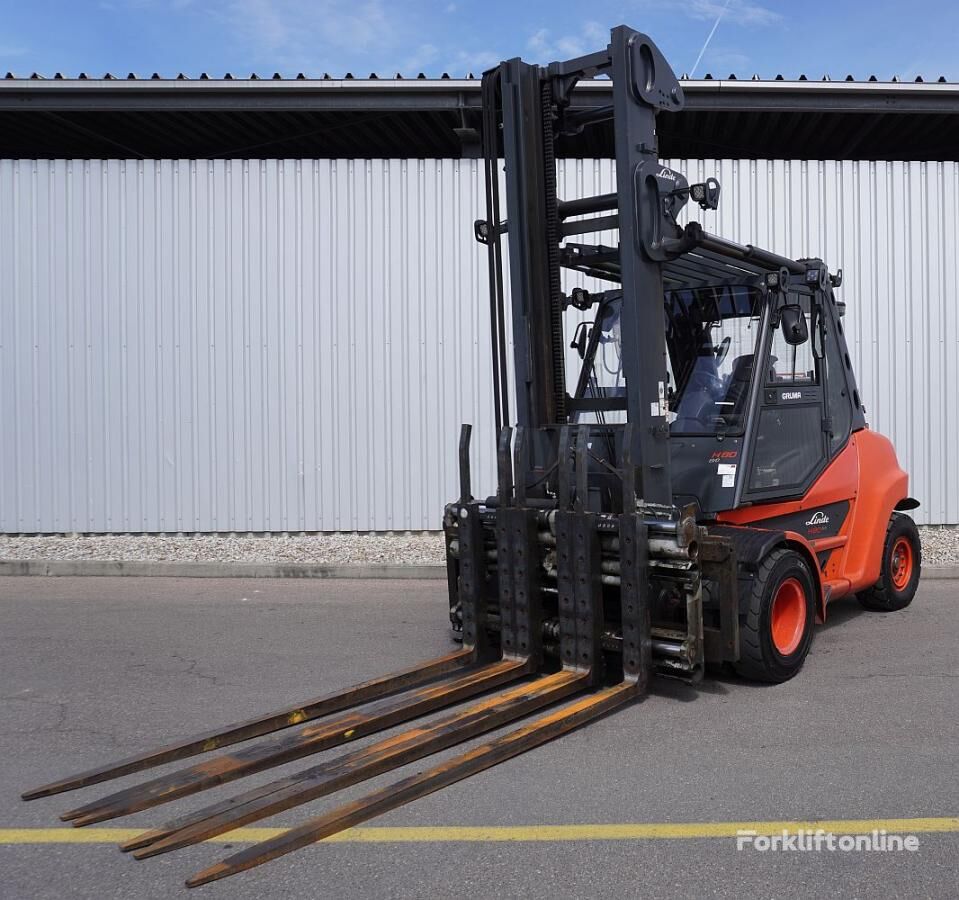 Linde H 80 T/900 EVO 396-03 gas forklift