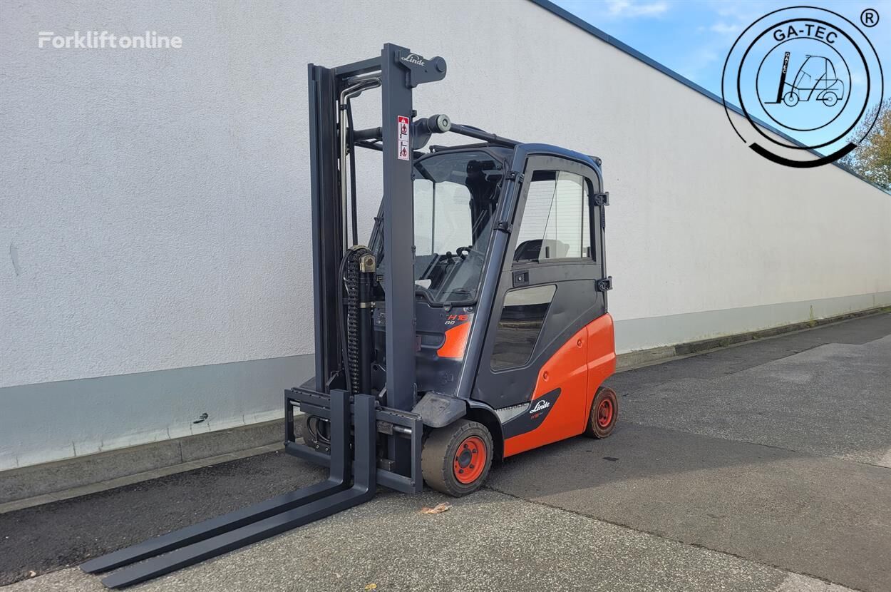 Linde H16T-01 gas forklift